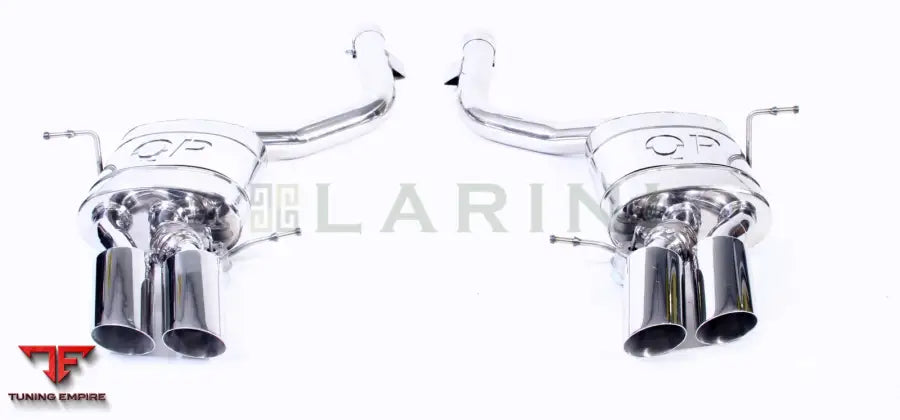 LARINI 'CLUB SPORT' EXHAUST REAR BOXES (QUAD TIPS) WITH VALVE CONTROL – MASERATI QUATTROPORTE S 4.7 (+SPORT GT S)