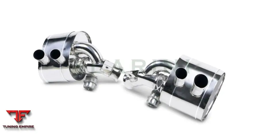 LARINI 'CLUB SPORT' EXHAUST REAR BOXES WITH VALVE CONTROL – FERRARI CALIFORNIA T