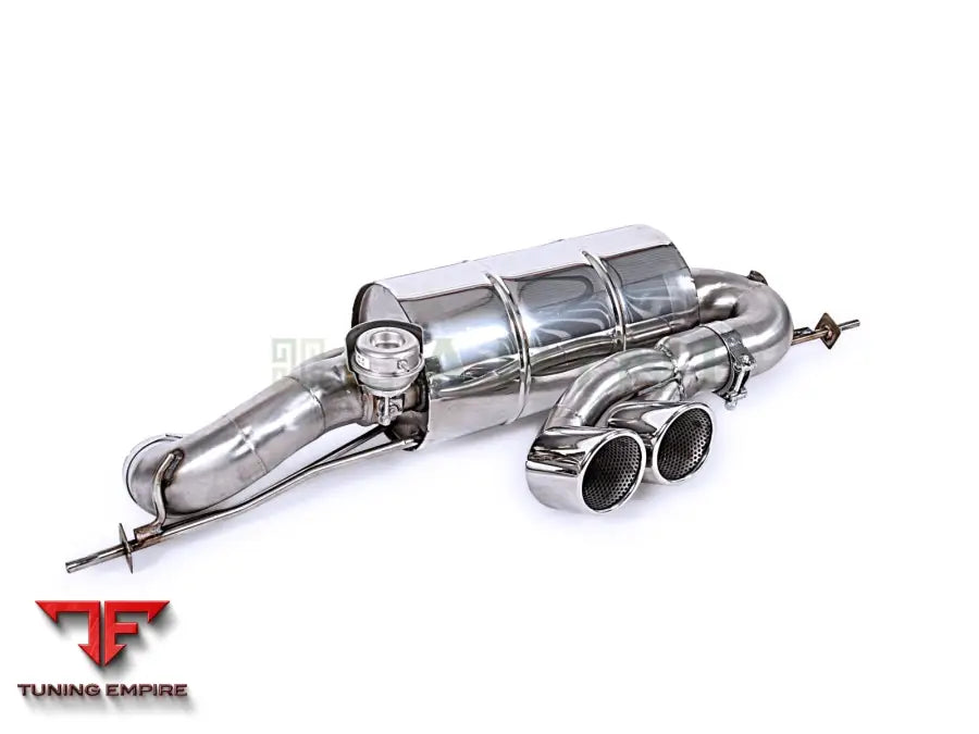LARINI 'CLUB SPORT' EXHAUST SYSTEM WITH VALVE CONTROL (SLASH CUT TIPS) – LOTUS EVORA 400/410