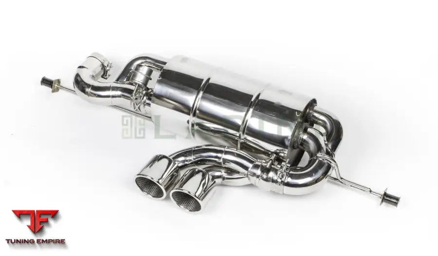 LARINI 'CLUB SPORT' EXHAUST SYSTEM WITH VALVE CONTROL (SLASH CUT TIPS) – LOTUS EVORA S