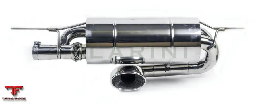 LARINI 'GROUPN' EXHAUST ASSEMBLY + ACTIVALVE (OVAL TIP) – LOTUS EXIGE S (2ZZ)
