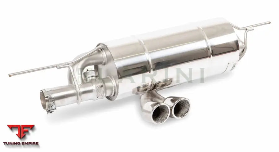 LARINI 'GROUPN' EXHAUST ASSEMBLY + ACTIVALVE (SLASH CUT TIPS) – LOTUS EXIGE S2 (2ZZ)