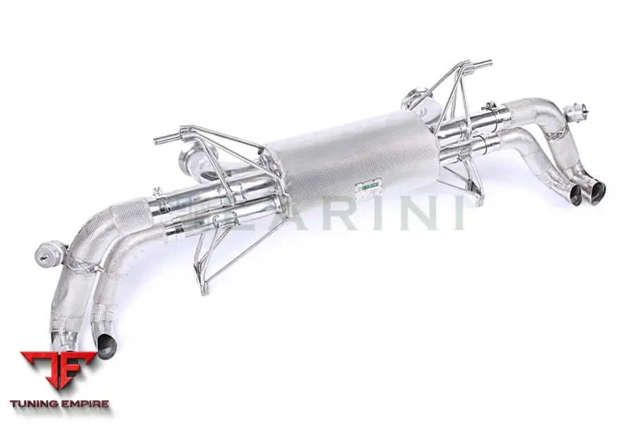 LARINI 'GT2' EXHAUST ASSEMBLY + ACTIVALVE (INCO) – AUDI R8 GT