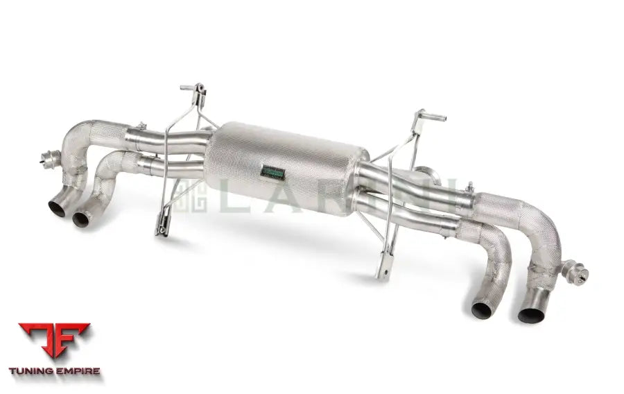 LARINI 'GT2' EXHAUST ASSEMBLY + ACTIVALVE (INCO) – AUDI R8 V10 PERFORMANCE (ROW)