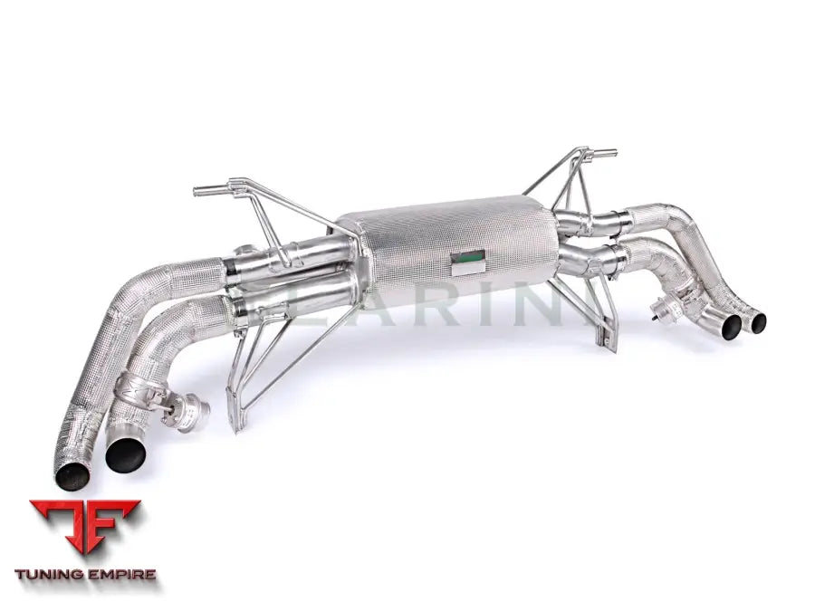 LARINI 'GT2' EXHAUST ASSEMBLY + ACTIVALVE (INCO) – AUDI R8 V8
