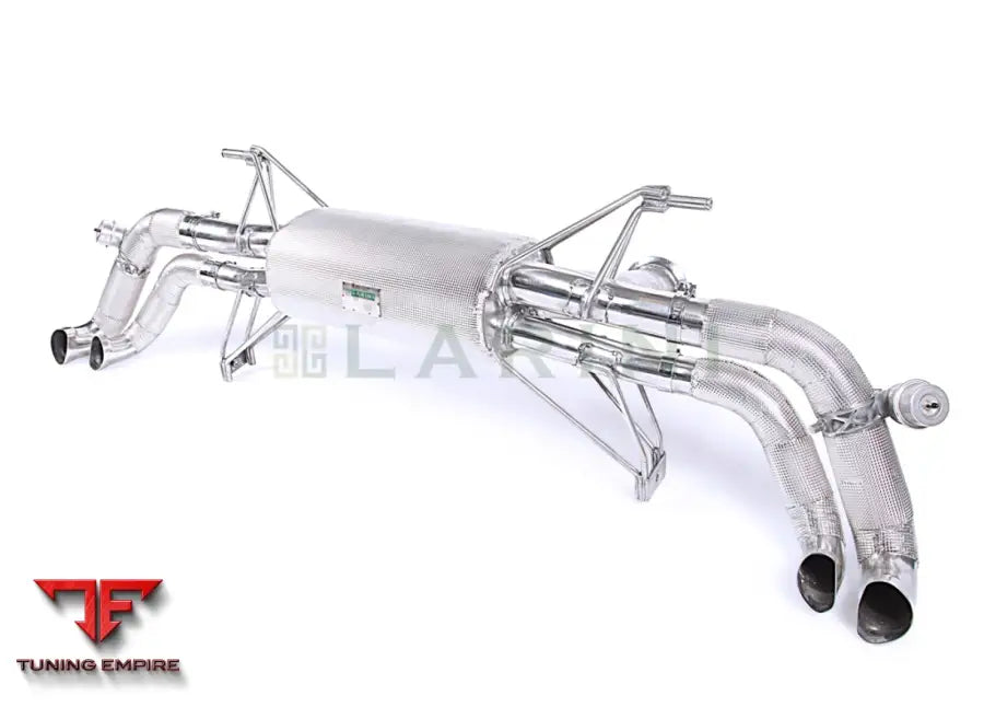 LARINI 'GT2' EXHAUST ASSEMBLY + ACTIVALVE (INCO) – AUDI R8 V8 (2012>)