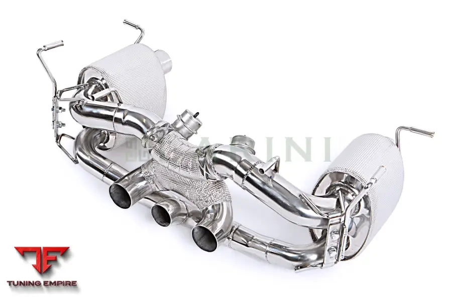 LARINI 'GT2' EXHAUST ASSEMBLY + ACTIVALVE (INCO) – FERRARI 458 (+CHALLENGE)