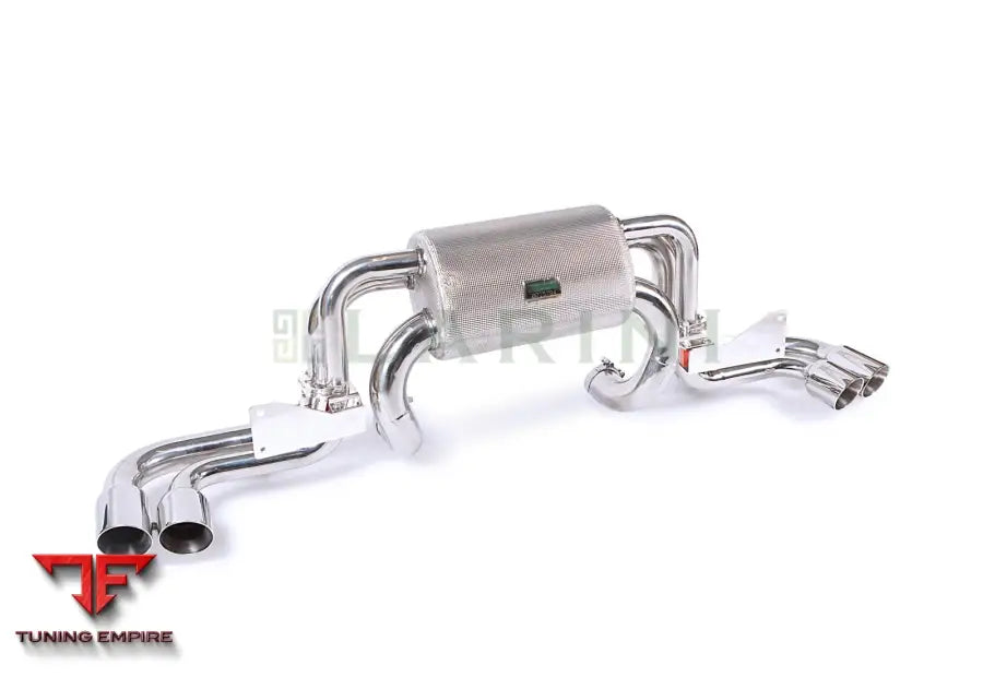 LARINI 'GT2' EXHAUST ASSEMBLY + ACTIVALVE (INCO) – FERRARI F430 (+CHALLENGE)
