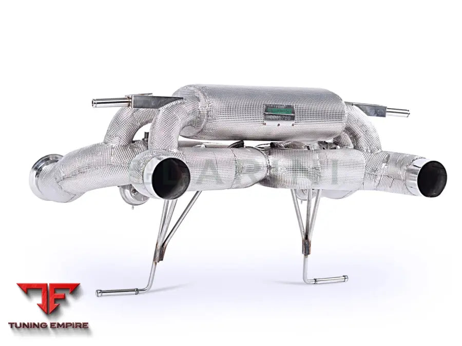 LARINI 'GT2' EXHAUST ASSEMBLY + ACTIVALVE (INCO) – LAMBORGHINI AVENTADOR SVJ
