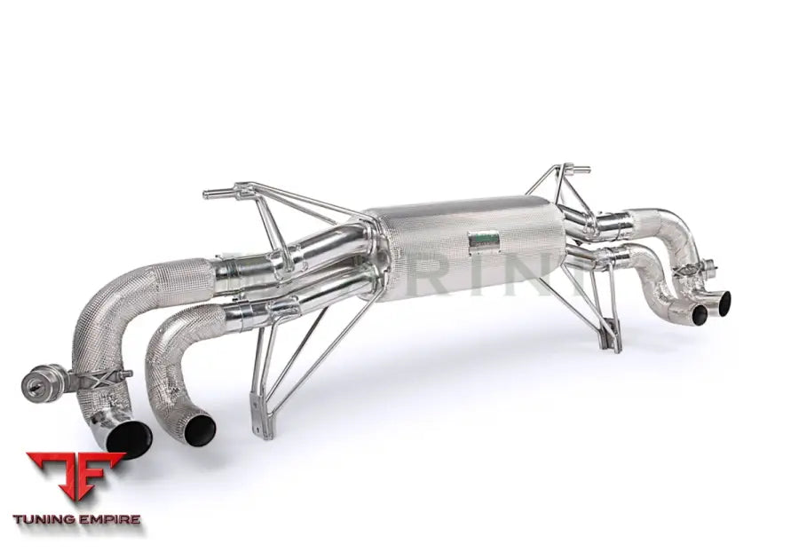 LARINI 'GT2' EXHAUST ASSEMBLY + ACTIVALVE (INCO) – LAMBORGHINI GALLARDO LP570-4 SUPERLEGGERA ('09>)