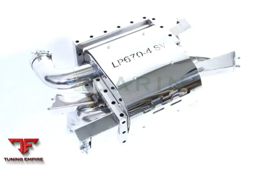 LARINI 'GT2' EXHAUST ASSEMBLY (INCO) – LAMBORGHINI MURCIELAGO LP670-4 SV