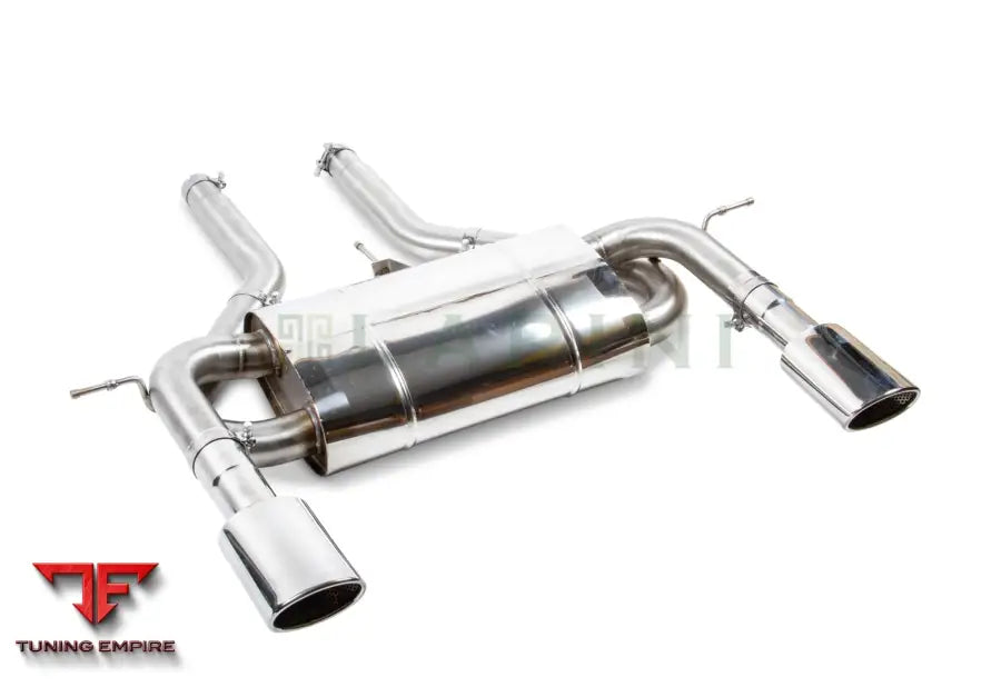 LARINI 'GTE' EXHAUST REAR ASSEMBLY (OVAL TIPS) – JAGUAR XK 5.0