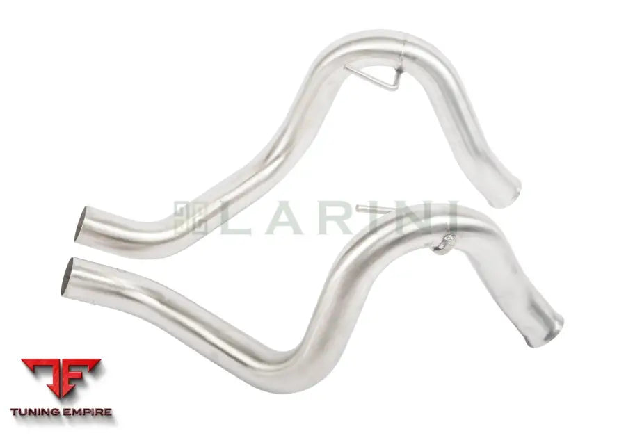 LARINI 'REAR' EXHAUST LINK PIPES – ASTON MARTIN DB7 V12 VANTAGE (+GT)