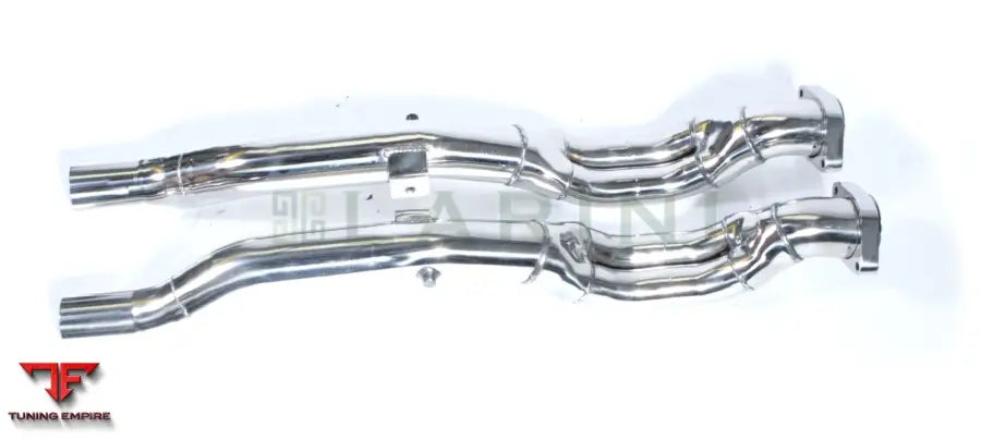LARINI SECONDARY 'RACE' EXHAUST PIPES (OE 2 HEADER CATS/2 CATS) – MASERATI 4200