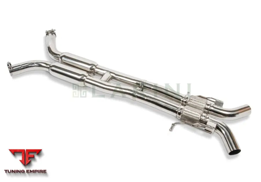 LARINI SECONDARY 'SILENCED' RACE EXHAUST PIPES ('97-'99) – ASTON MARTIN DB7 (I6)
