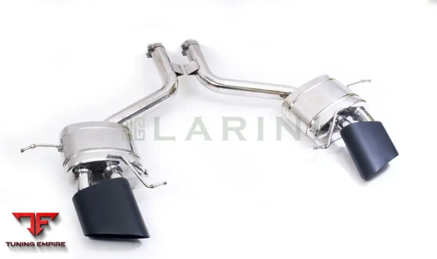 LARINI 'SPORTS' EXHAUST REAR BOXES (DIAMOND BLACK OVAL TIPS) – MASERATI QUATTROPORTE (S1) AUTOMATICA