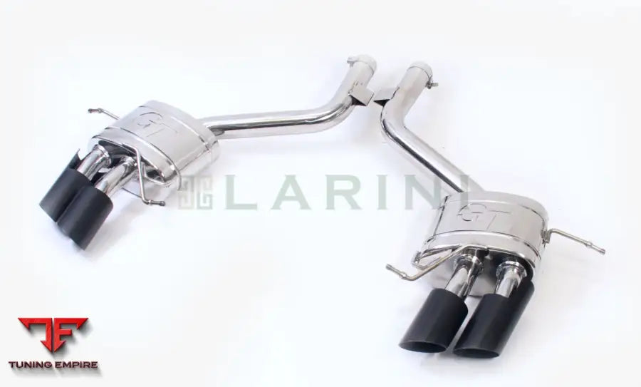 LARINI 'SPORTS' EXHAUST REAR BOXES (DIAMOND BLACK QUAD TIPS) – MASERATI GRANTURISMO S