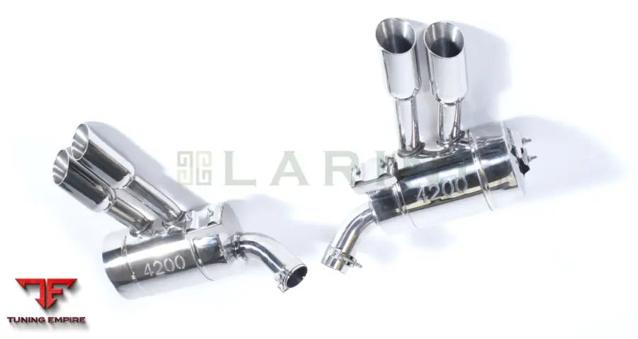 LARINI 'SPORTS' EXHAUST REAR BOXES – MASERATI 4200