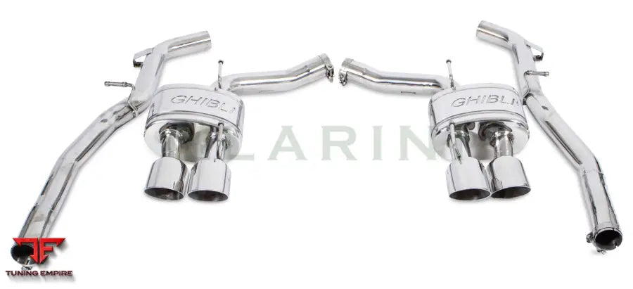 LARINI 'SPORTS' EXHAUST REAR BOXES – MASERATI GHIBLI 3.0 V6 (+S)