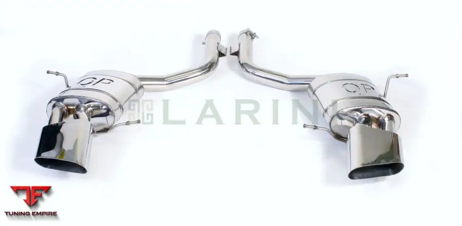 LARINI 'SPORTS' EXHAUST REAR BOXES (OVAL TIPS) – MASERATI QUATTROPORTE (S1) DUOSELECT