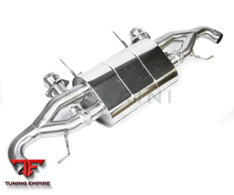 LARINI 'ST2' EXHAUST REAR ASSEMBLY + ACTIVALVE – ASTON MARTIN V12 ZAGATO