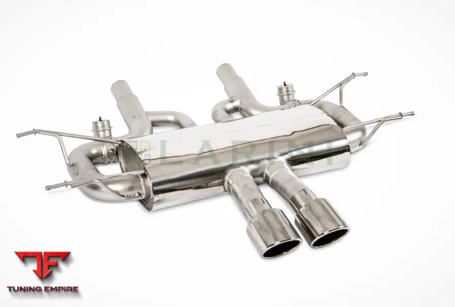 LARINI 'ST2' EXHAUST REAR ASSEMBLY + ACTIVALVE – JAGUAR F-TYPE 3.0 V6 (+S)