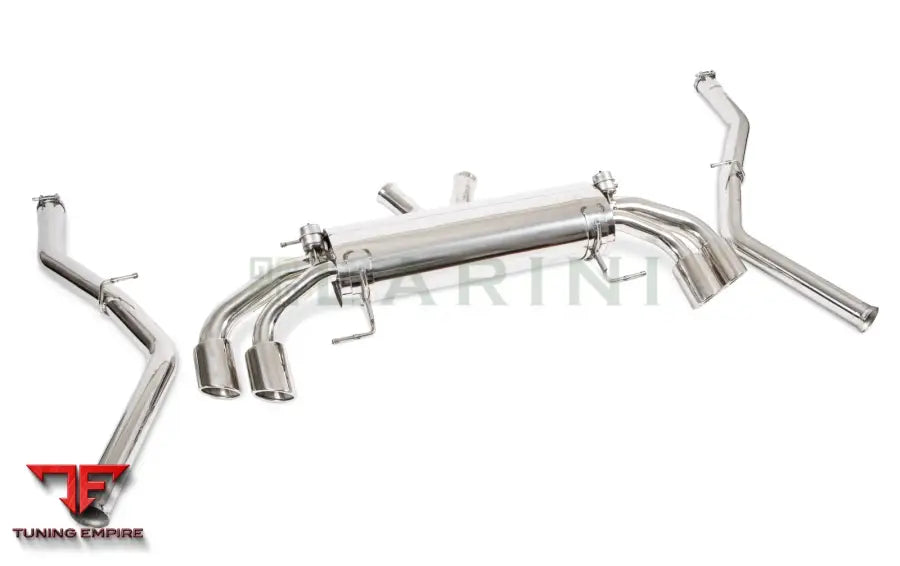 LARINI 'ST2' EXHAUST REAR ASSEMBLY + ECIVALVE – ASTON MARTIN VANTAGE (MY18)