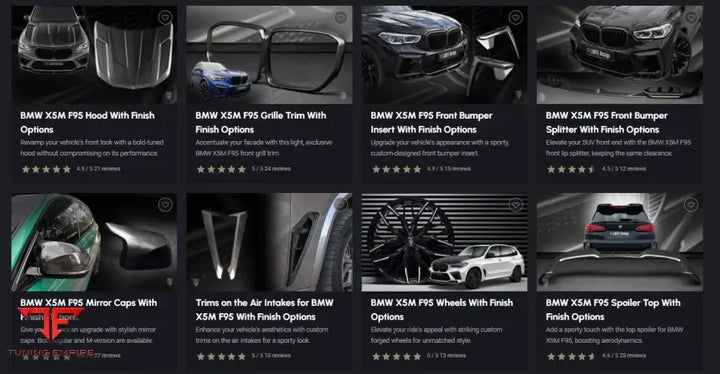 LARTE BMW X5M F95 BODY KIT