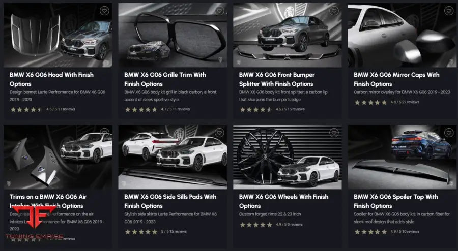 LARTE BMW X6 G06 BODY KIT