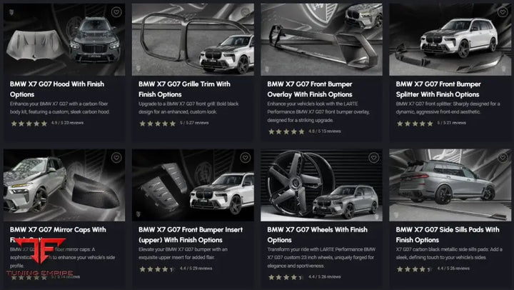 LARTE BMW X7 BODY KIT