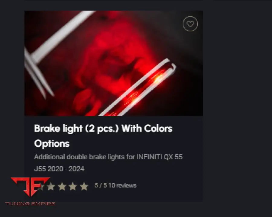 LARTE INFINITI QX55 CARBON FIBER BODY KIT