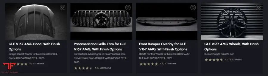 LARTE MERCEDES GLE 63 V 167 BODY KIT