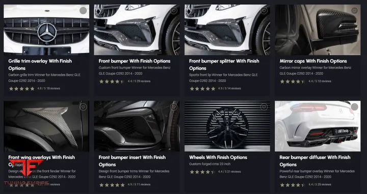 LARTE MERCEDES GLE COUPE C292 BODY KIT