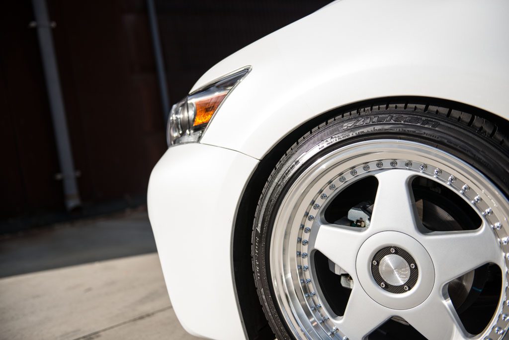 LEXUS CT200H on custom forged wheels