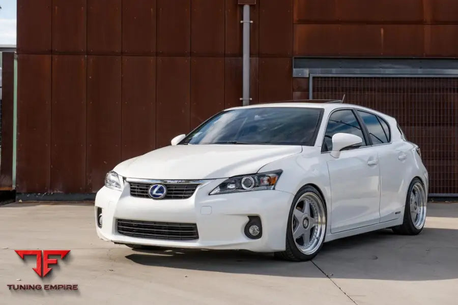 LEXUS CT200H on custom forged wheels