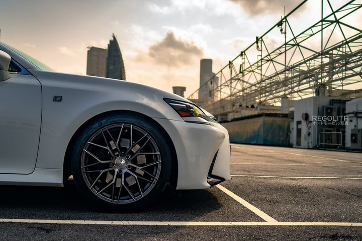 LEXUS GS250 F-SPORT on custom forged wheels