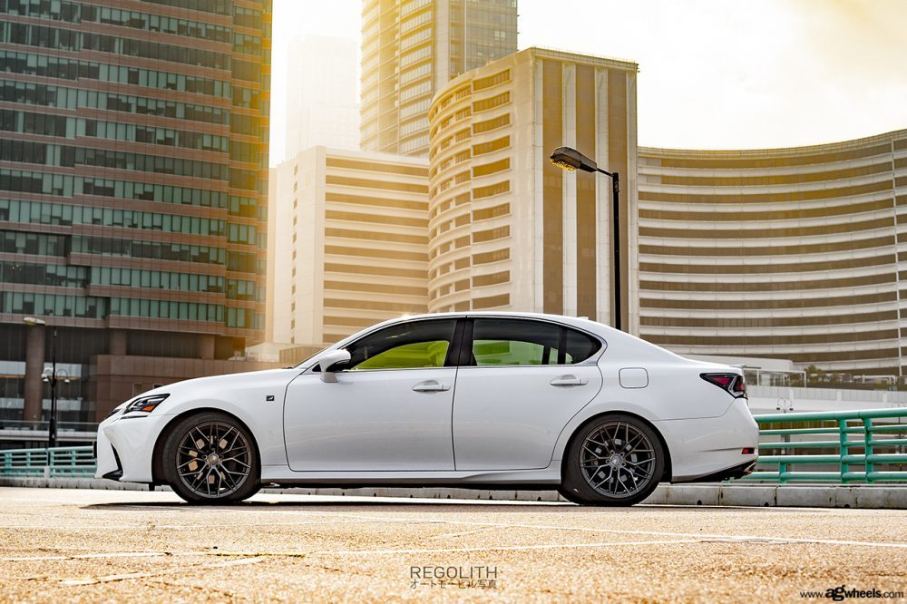LEXUS GS250 F-SPORT on custom forged wheels