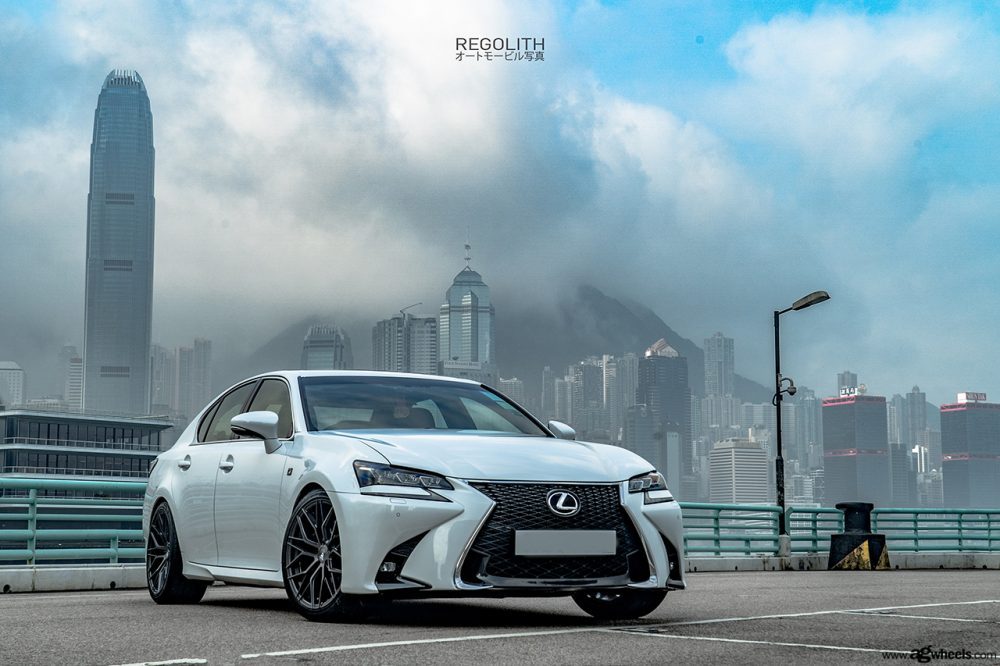 LEXUS GS250 F-SPORT on custom forged wheels