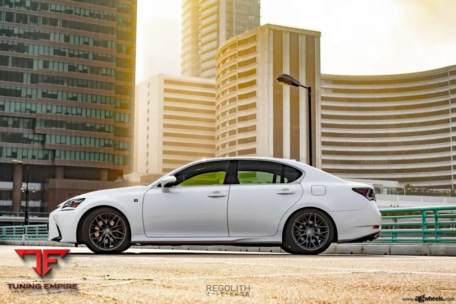 LEXUS GS250 F-SPORT on custom forged wheels