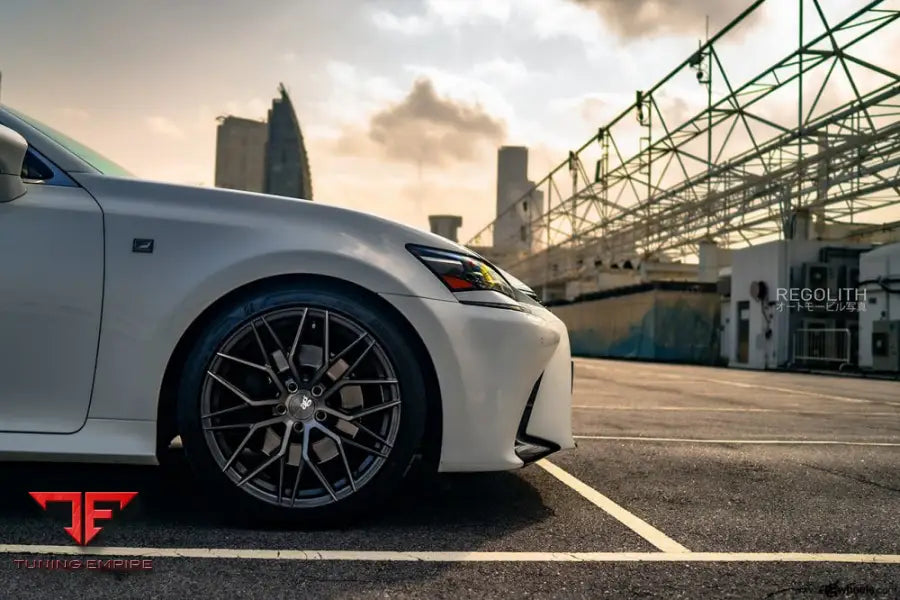 LEXUS GS250 F-SPORT on custom forged wheels