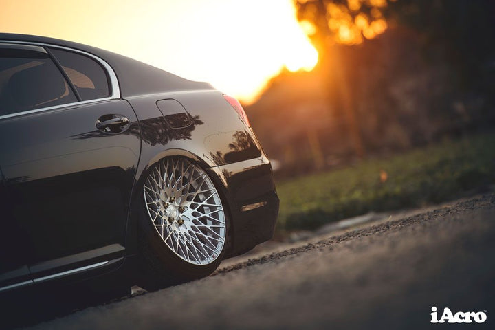 LEXUS GS430 on custom forged wheels