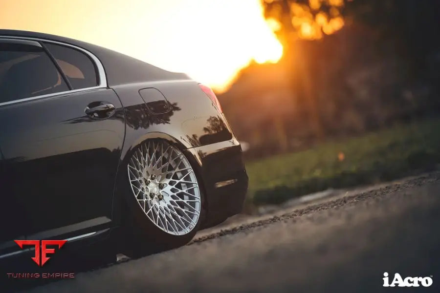 LEXUS GS430 on custom forged wheels