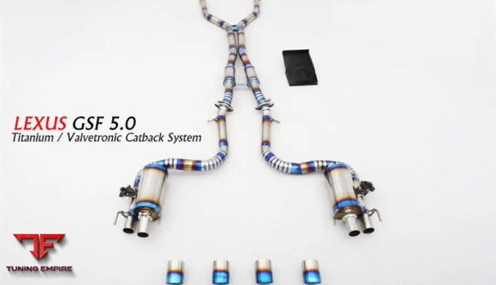 Lexus Gsf 5.0 Titanium Valvetronic Exhaust System
