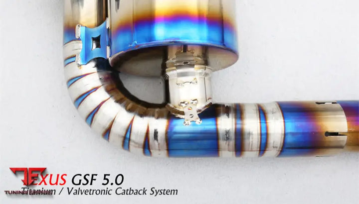 Lexus Gsf 5.0 Titanium Valvetronic Exhaust System