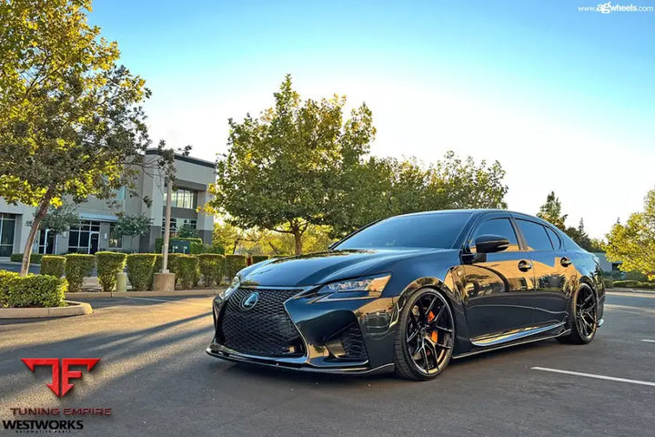LEXUS GSF on custom forged wheels