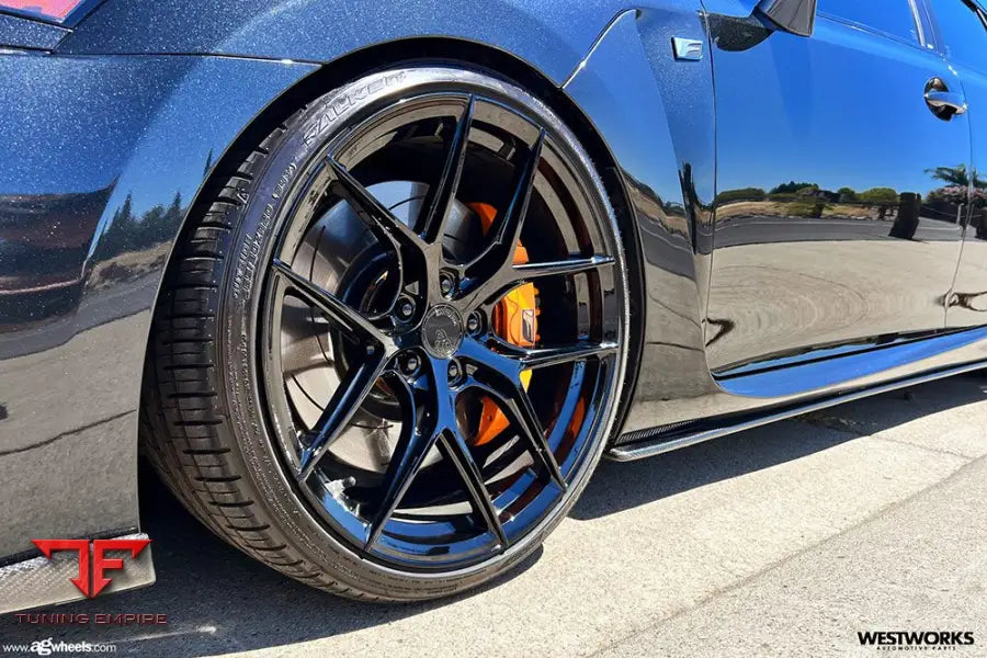 LEXUS GSF on custom forged wheels