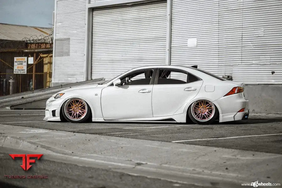 LEXUS IS250 F-SPORT on custom forged wheels