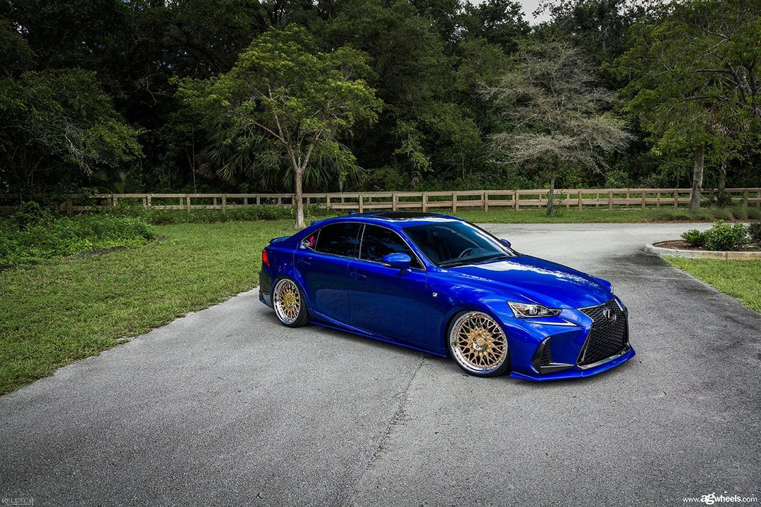 LEXUS IS300T on custom forged wheels