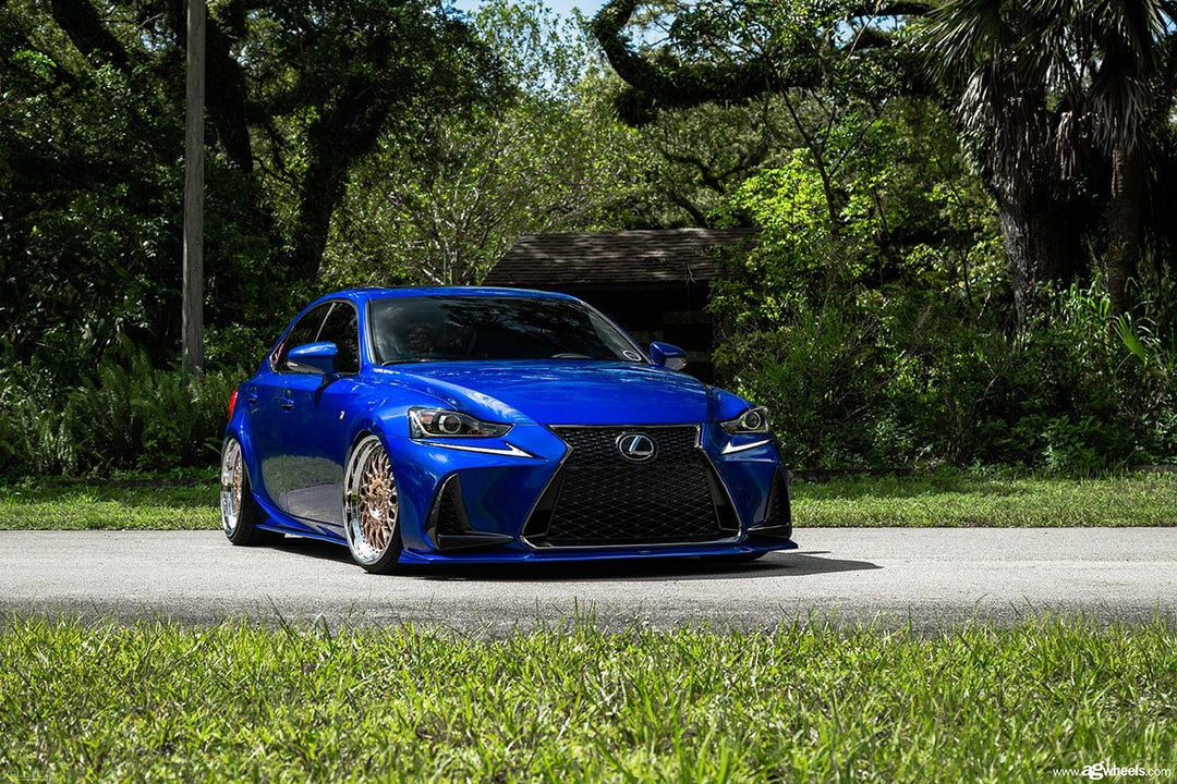 LEXUS IS300T on custom forged wheels
