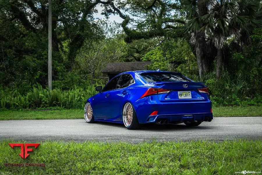 LEXUS IS300T on custom forged wheels